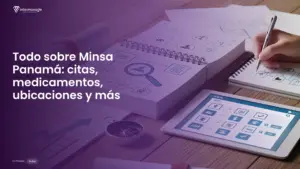 Imagen del logo del Minsa Panamá, entidad que gestiona salud y medicamentos en todo el país.